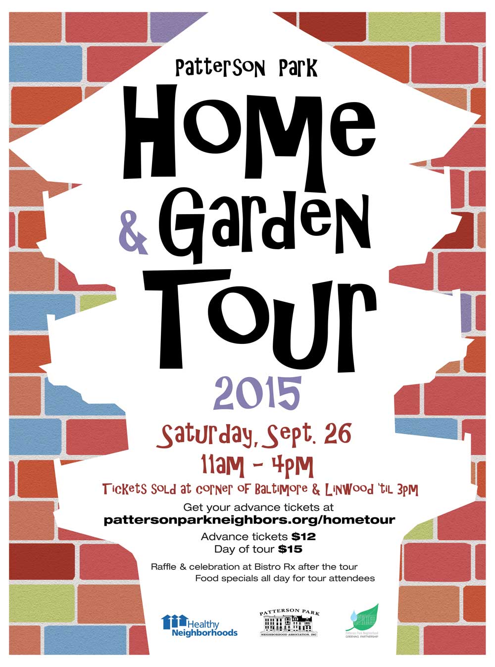 Patterson Park Home Tour 2015 poster