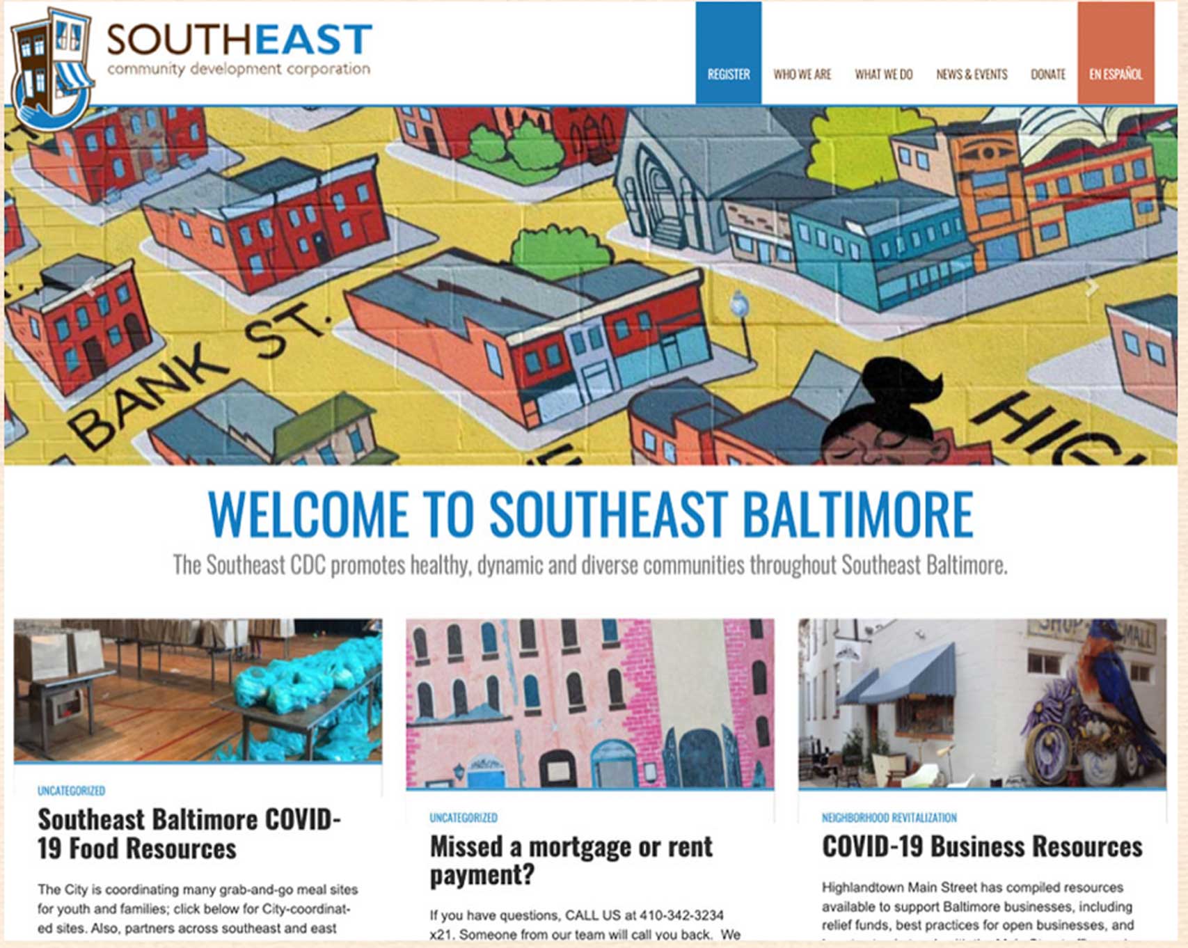 Southeast Community Development Corporation website